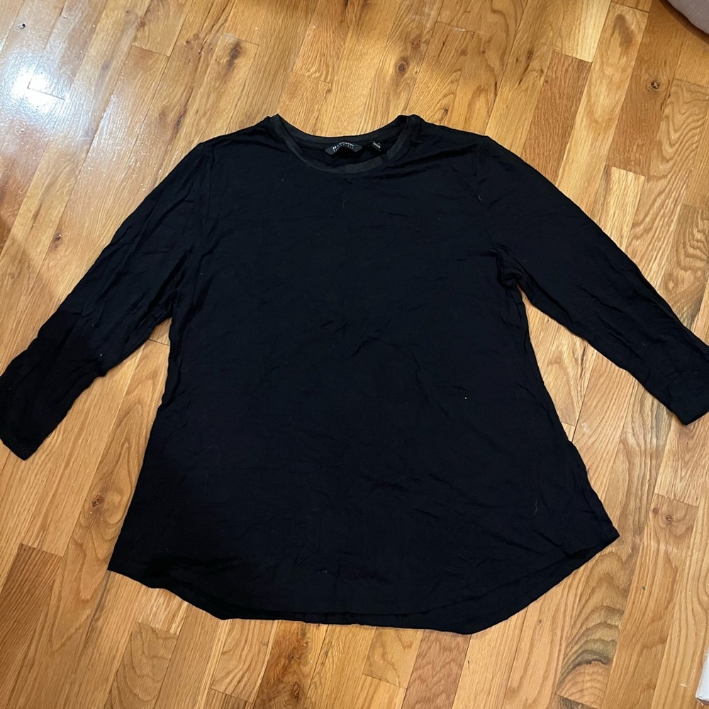 HALSTON Black Women's Top